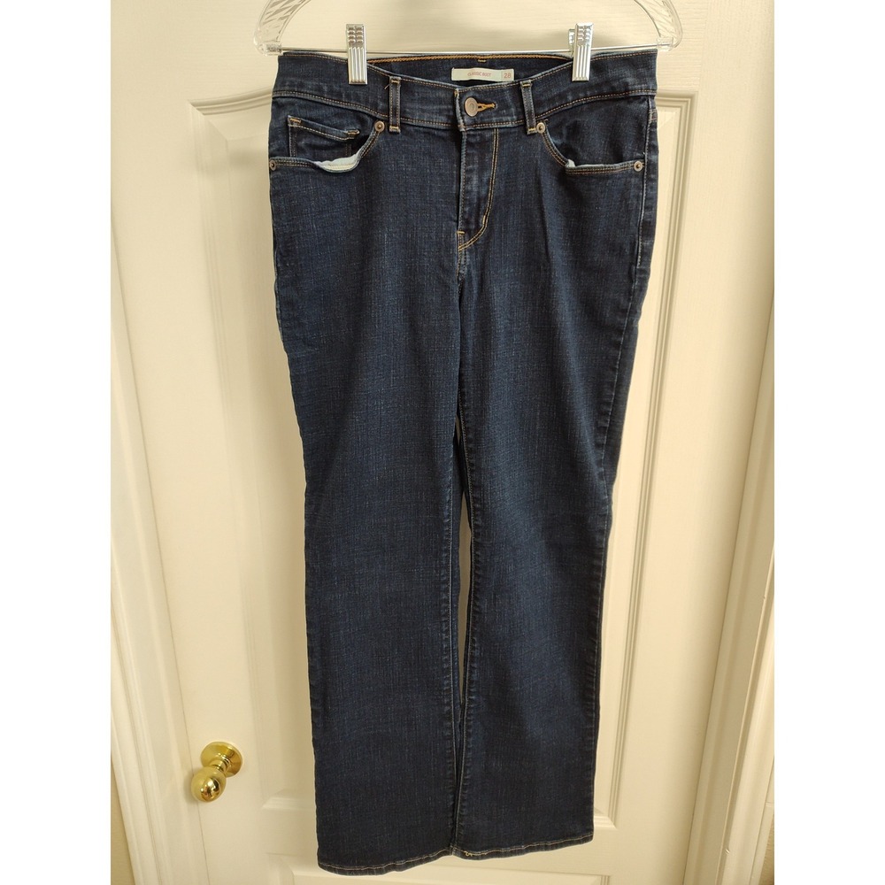 Levis Classic‎ Bootcut Jeans Womens 28 Dark Wash Blue Denim 39252-0004 W28 L32
